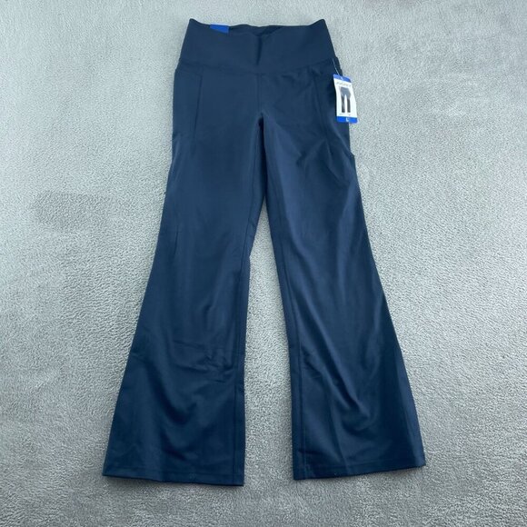 Jockey Studio Flare Pant Womens L Neo Navy NWT 1926 - Picture 2 of 12